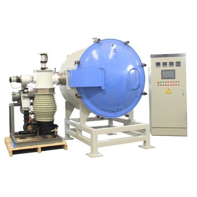 品質  CE Industrial Vacuum Muffle Furnace Up To 1600C With Diffusion Vacuum Pump Unit 工場