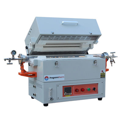 1200C 大気制御単ゾーンチューブル炉 クォーツチューブ OD80mm