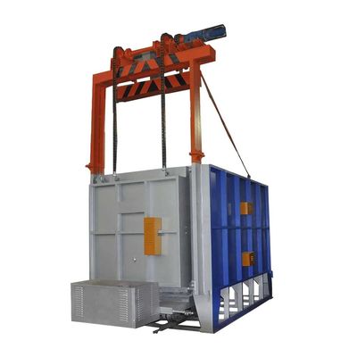 電気産業用ボギー型炉 1200C 車底炉 1200リットル